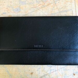 Vintage Danier Classic Black Leather Bag